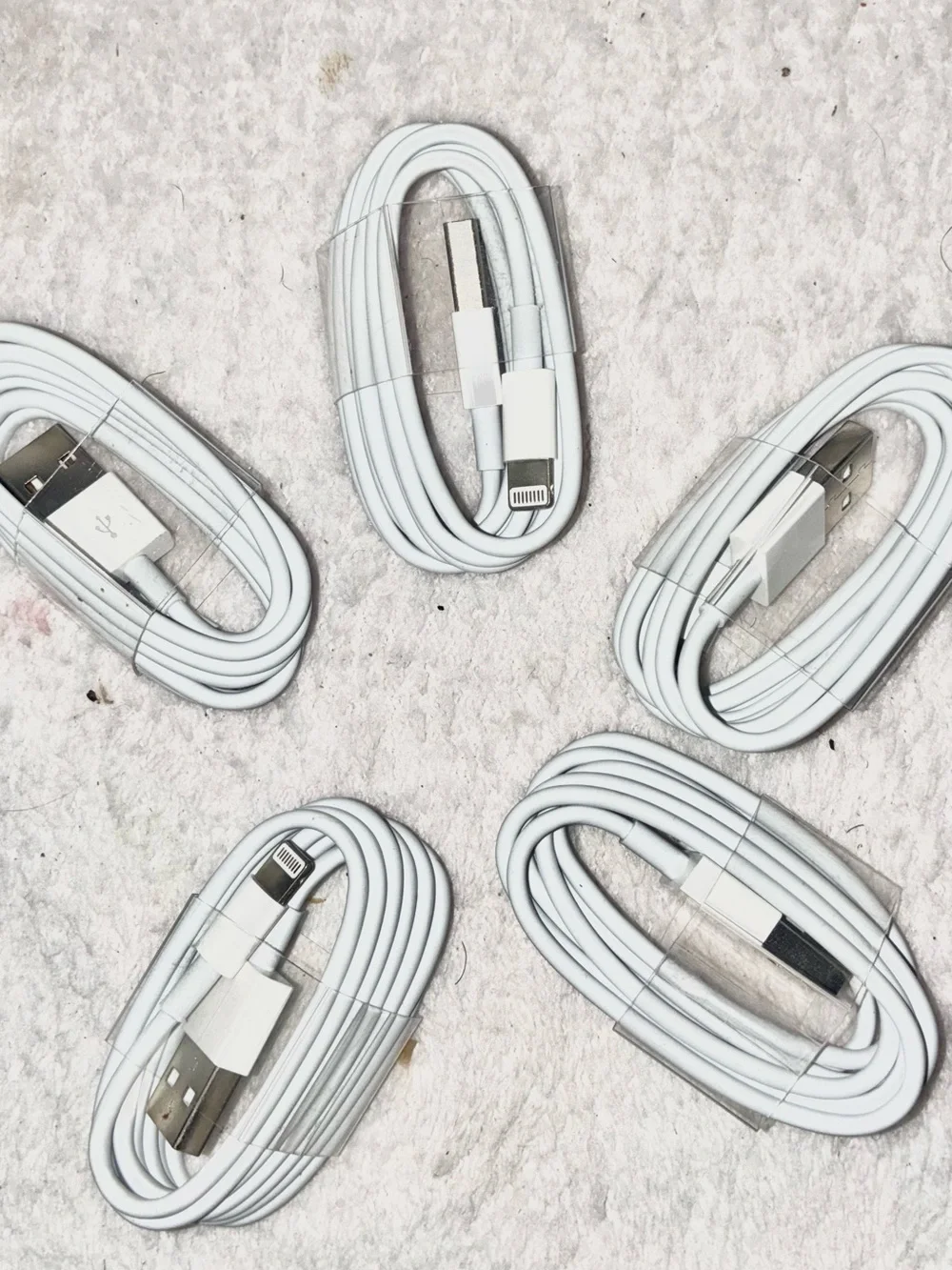 White Lightning to USB Charging Cable - Compatible Cell Phone Cable